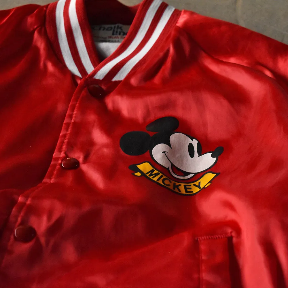 90’s Disney Chalk Line スタジャン アワードジャケット USA製 240506H