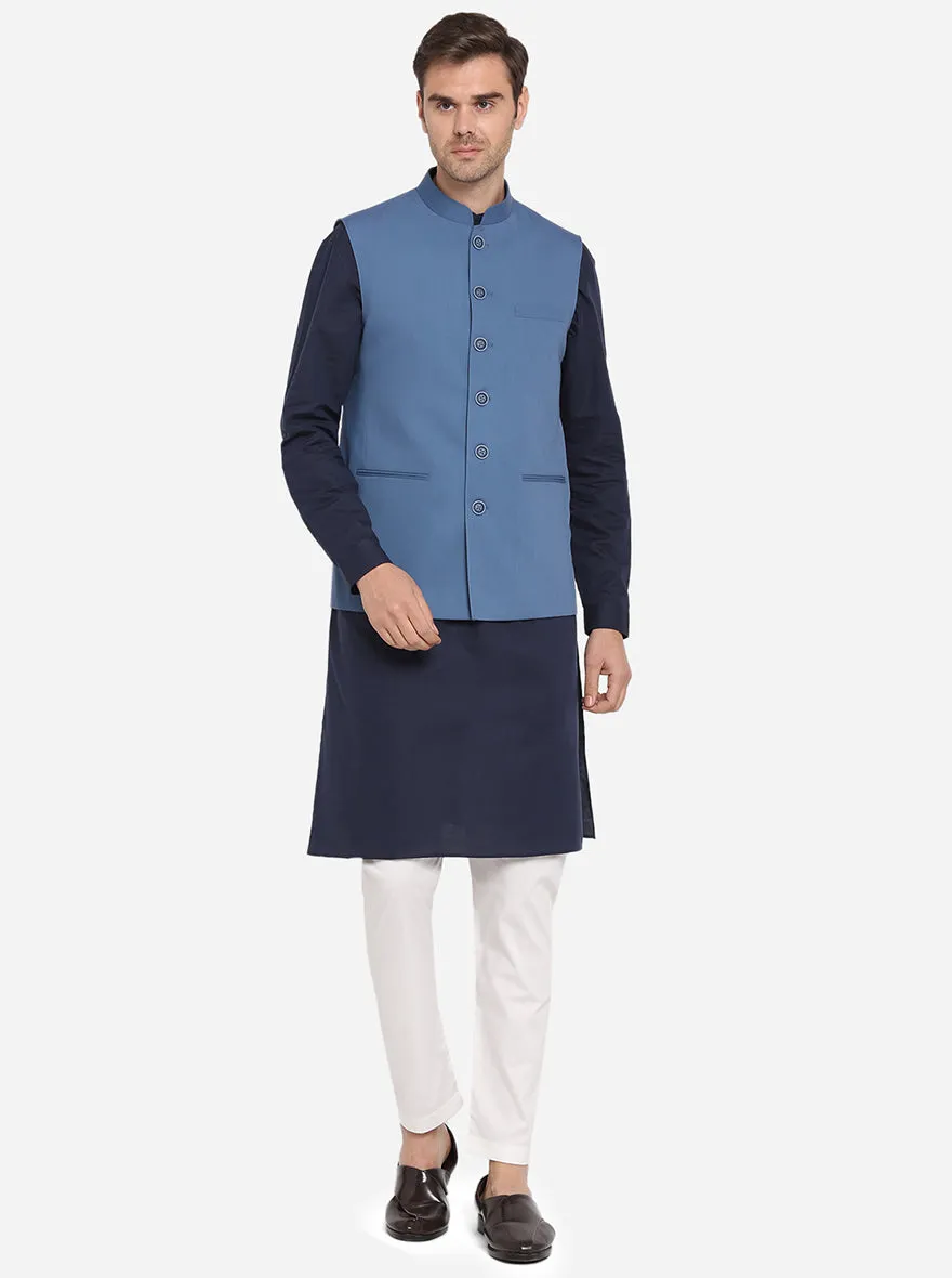 Aegean Blue Modi Jacket | JadeBlue