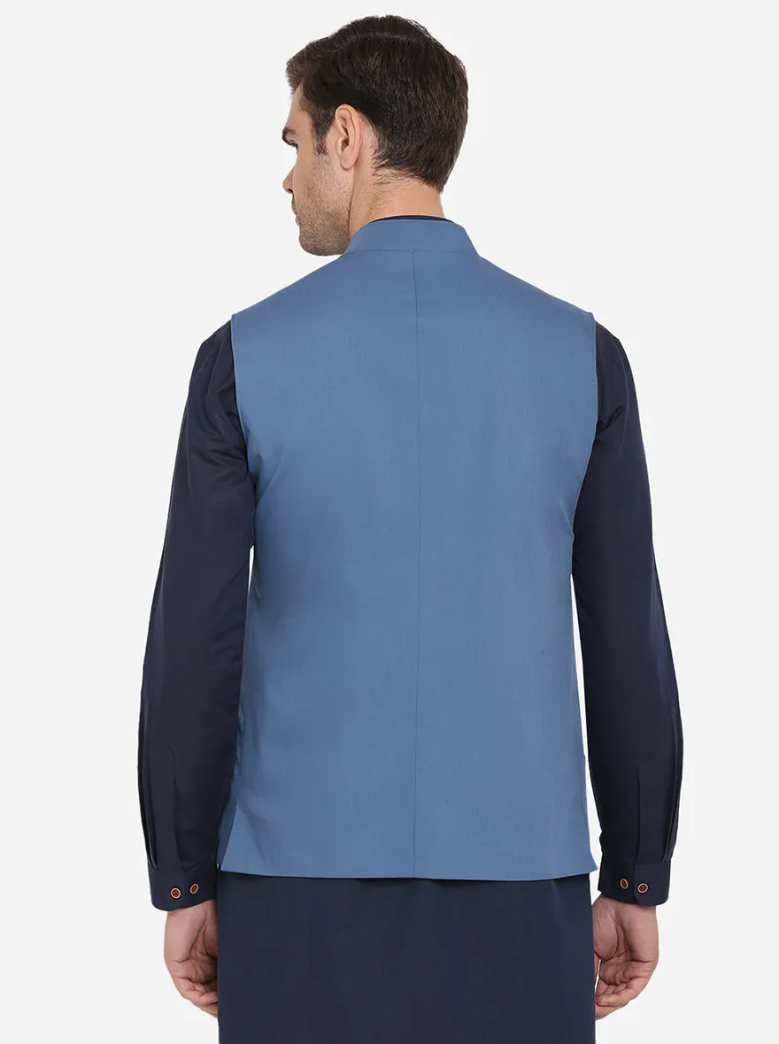 Aegean Blue Modi Jacket | JadeBlue