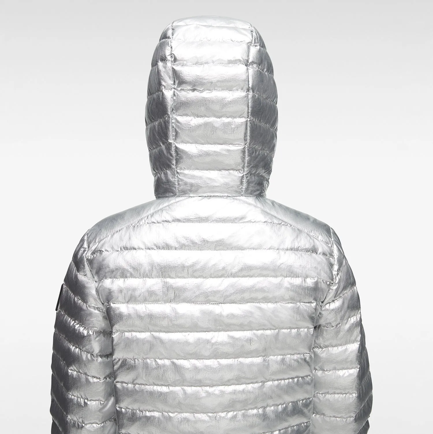 Air Down Jacket - Metallic Silver