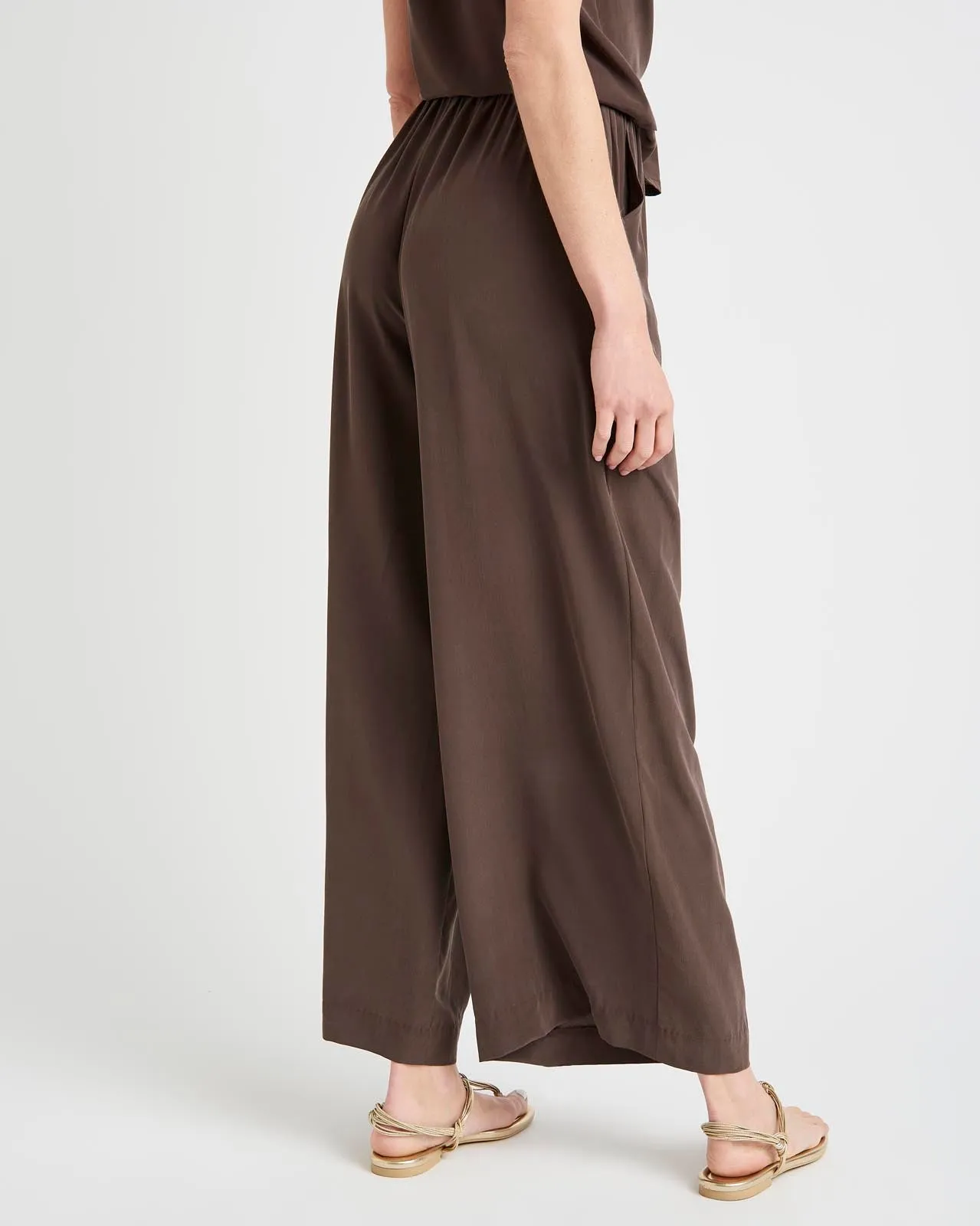 Alessandra Silk Wide Leg Pant