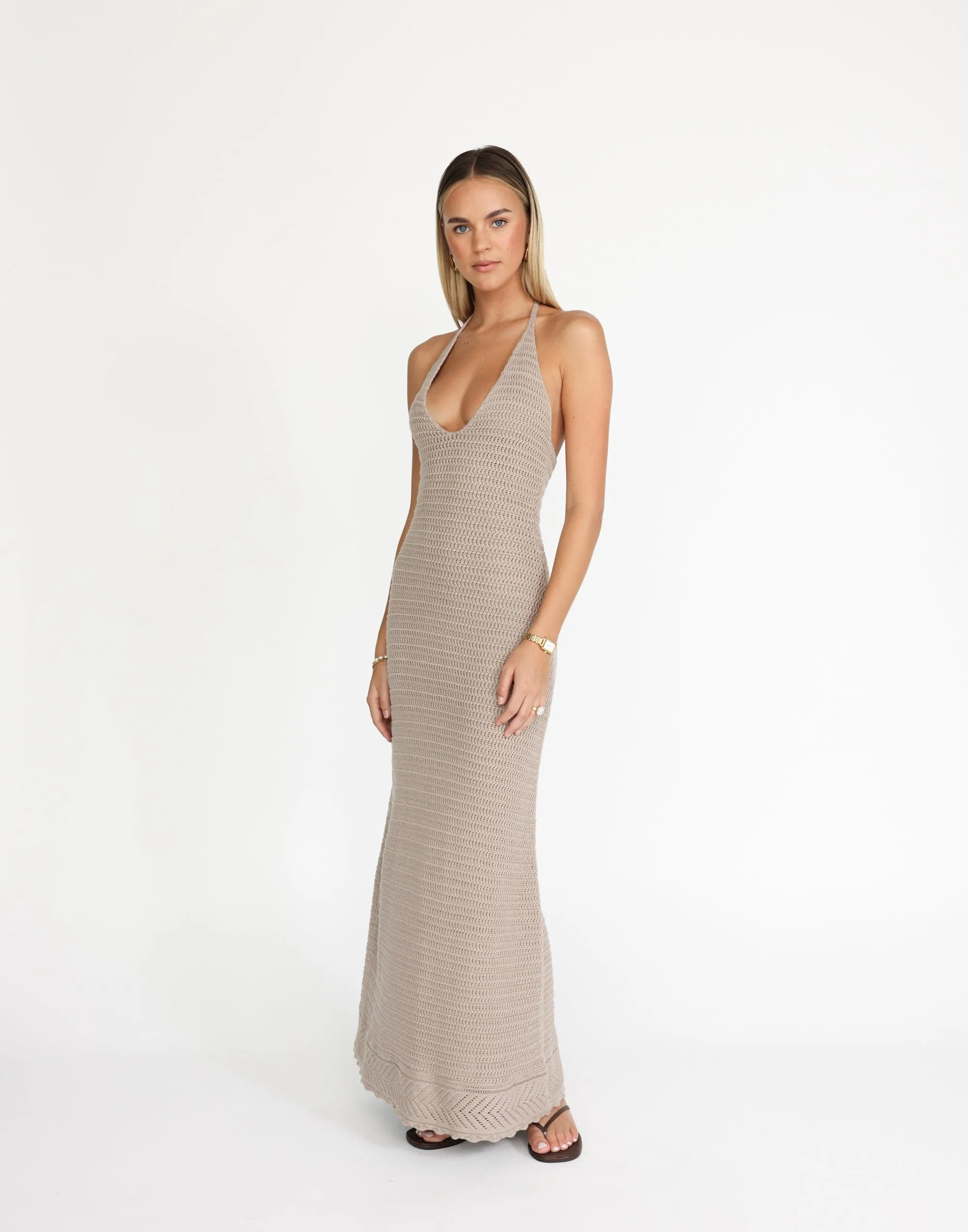 Amani Maxi Dress (Macchiato)