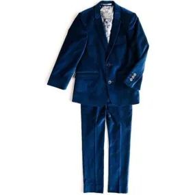 Appaman Mod Boys Slim Velvet Seaport Suit Q8SU4