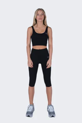 Ardor Capri Highwaisted Leggings - Black