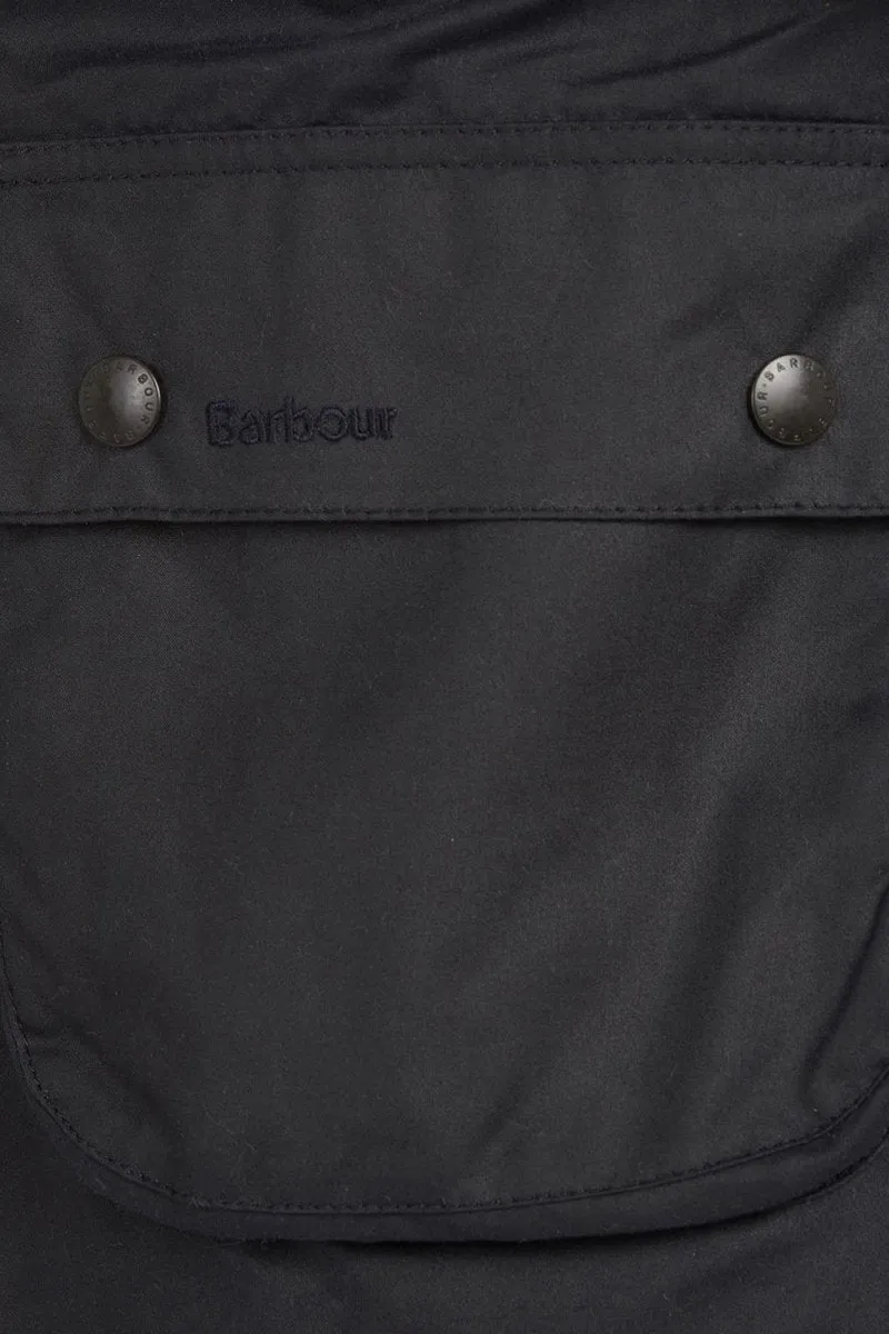 Barbour Ashby Waxed Jacket (Navy)