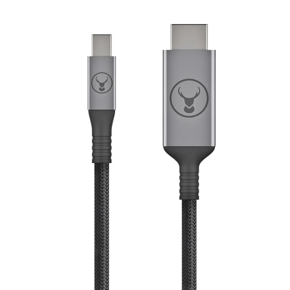 Bonelk Mini Display Port to HDMI Long Life Cable (Black) - 1.5 m