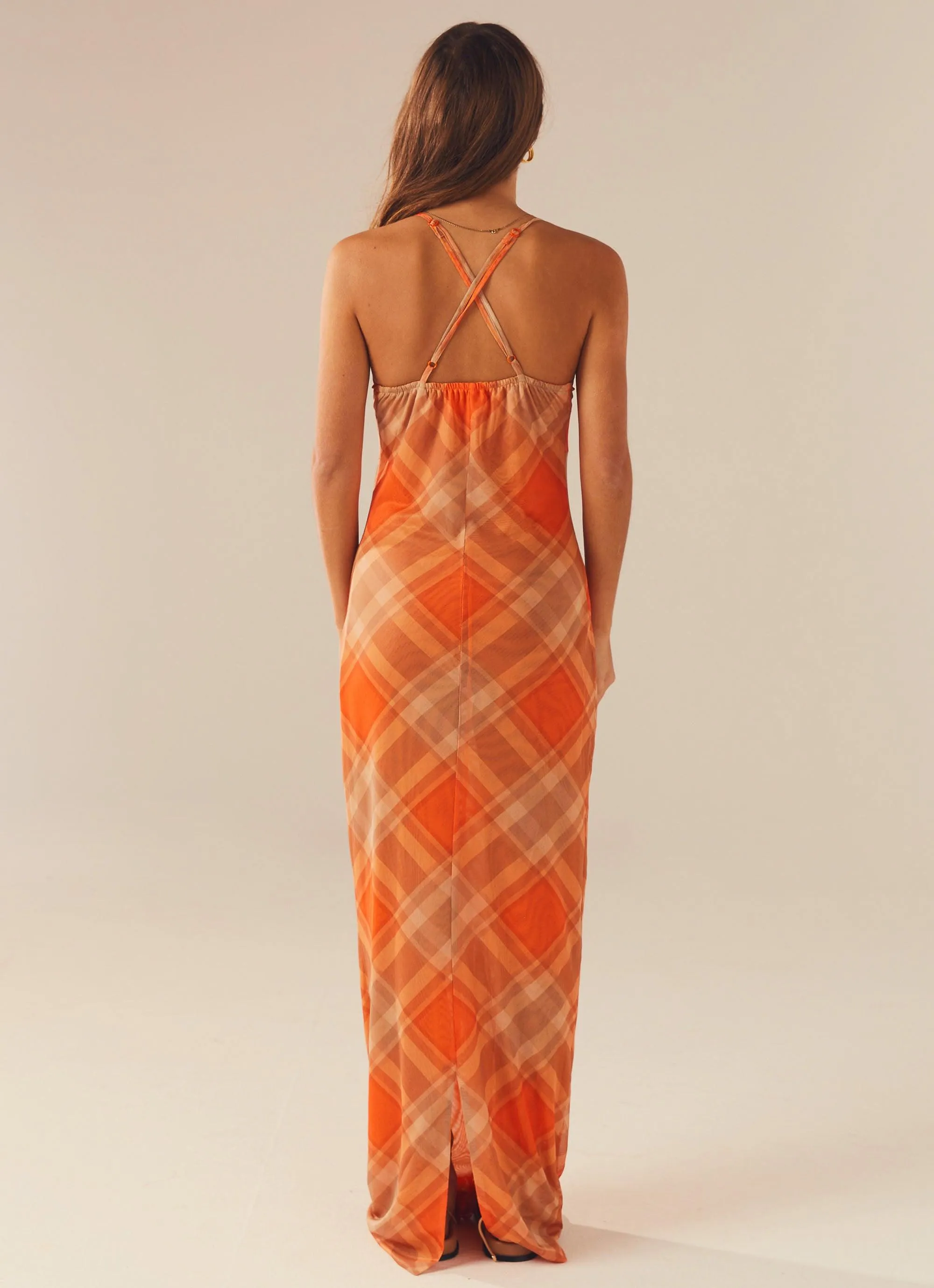 Broadway Nights Maxi Dress - Saffron