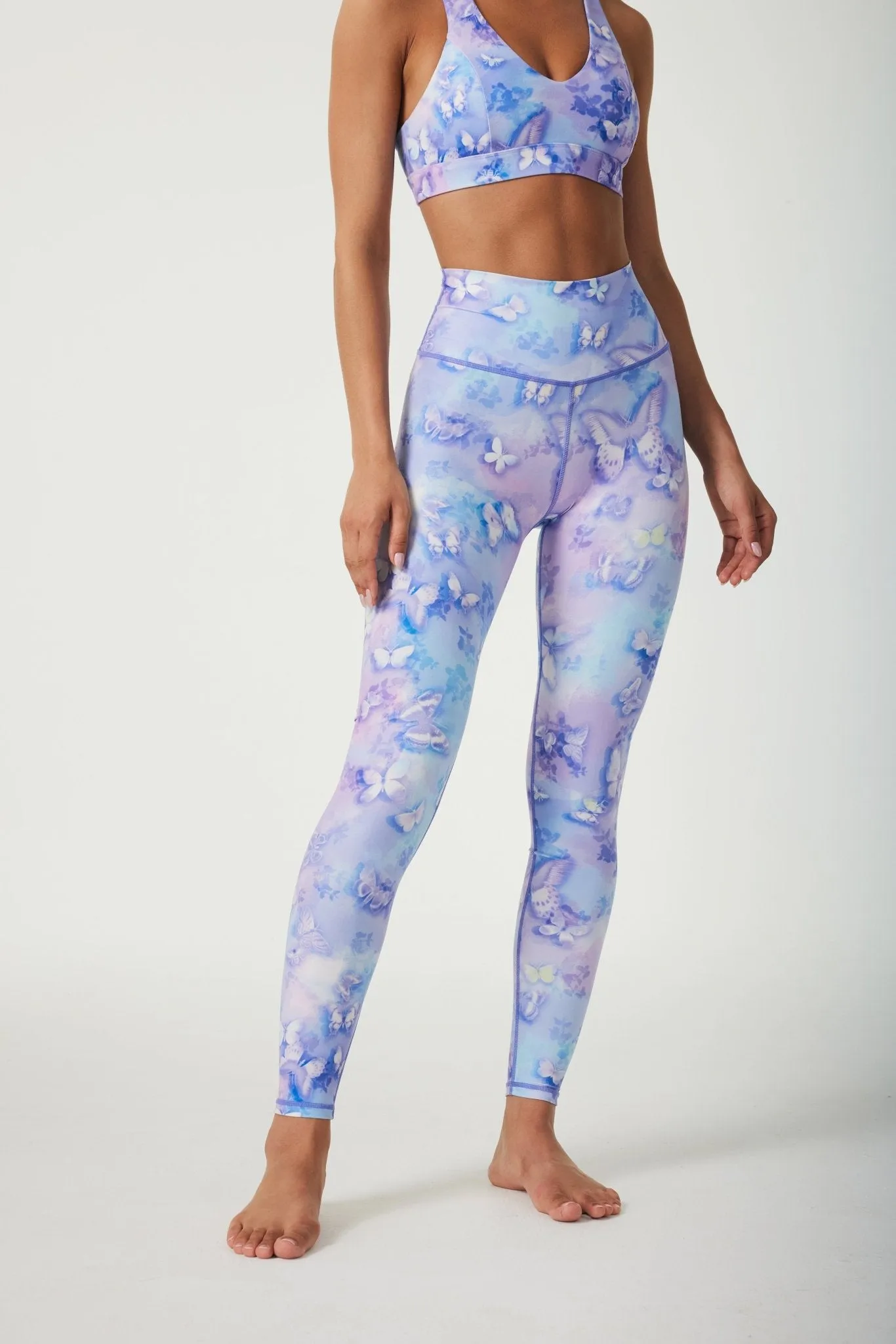 Butterfly High-waisted Leggings