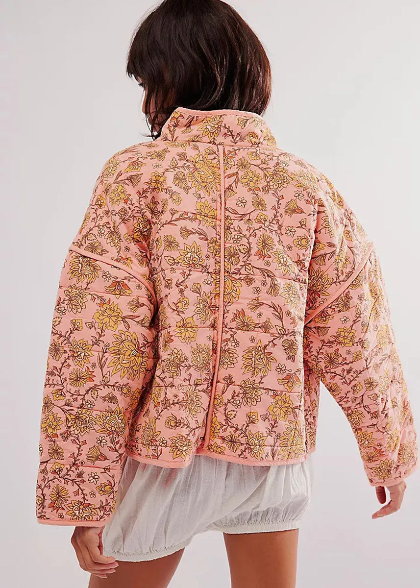 Chloe Jacket - Peach Combo