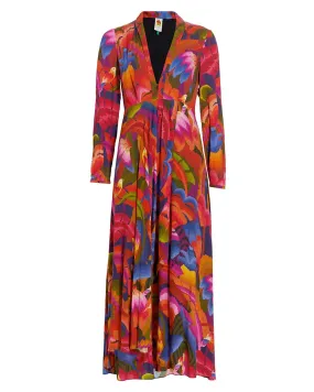 Colorful Forest Maxi Dress