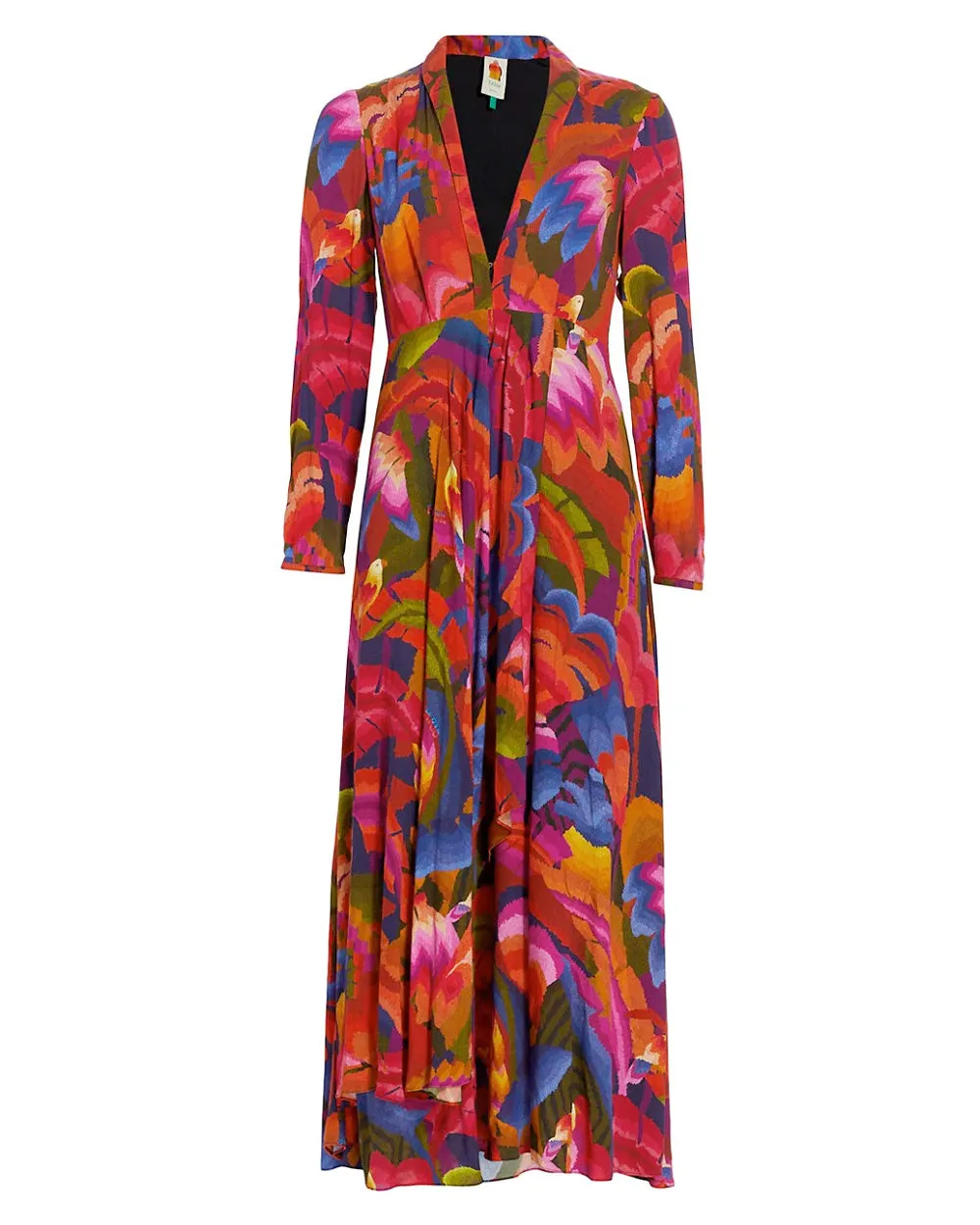 Colorful Forest Maxi Dress