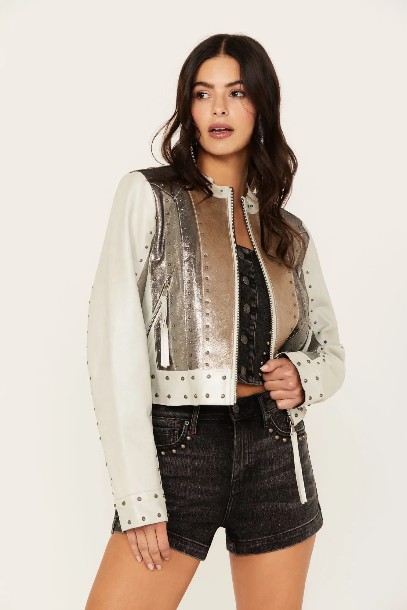 Desert Bloom Metallic Thunderbird Jacket