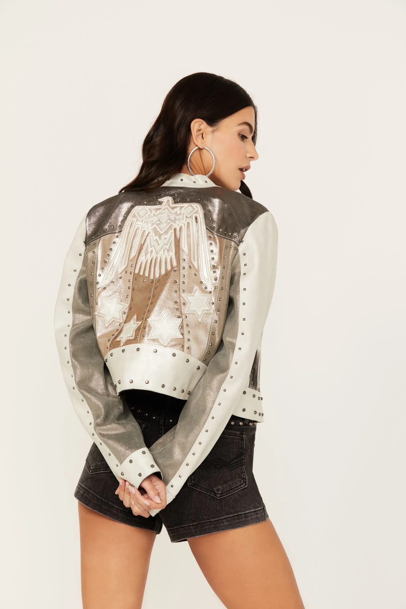 Desert Bloom Metallic Thunderbird Jacket