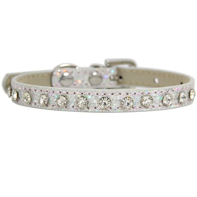 Diamond Rhinestone Puppy Collar