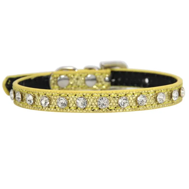 Diamond Rhinestone Puppy Collar