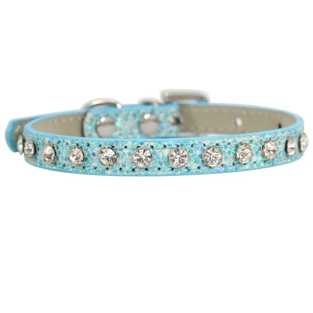 Diamond Rhinestone Puppy Collar