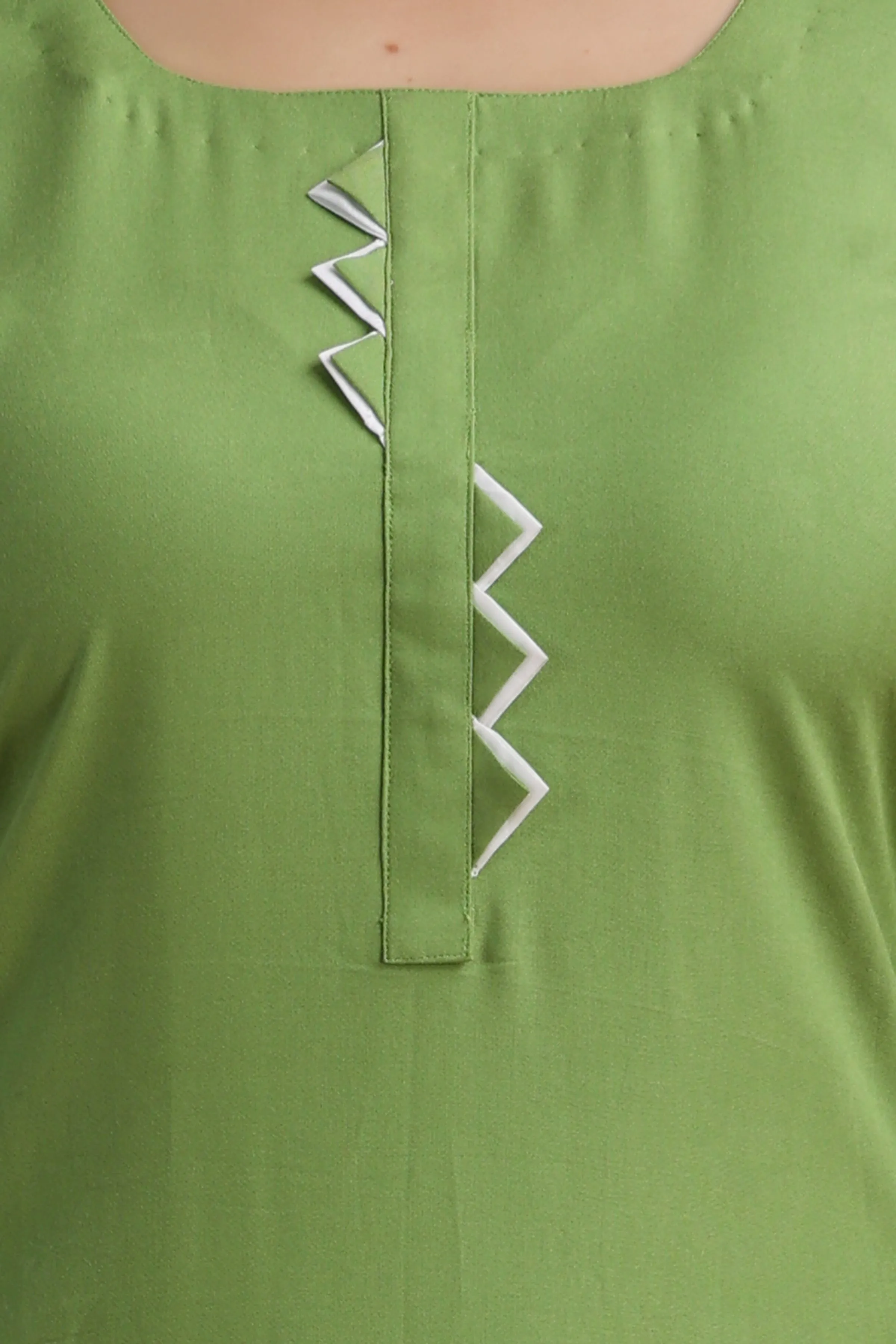 Exotic Green Rayon Kurta