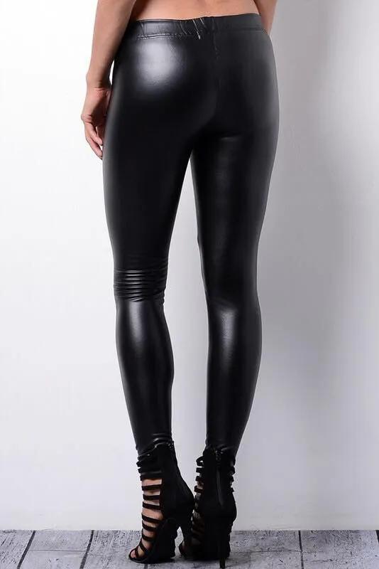 Faux Leather Leggings