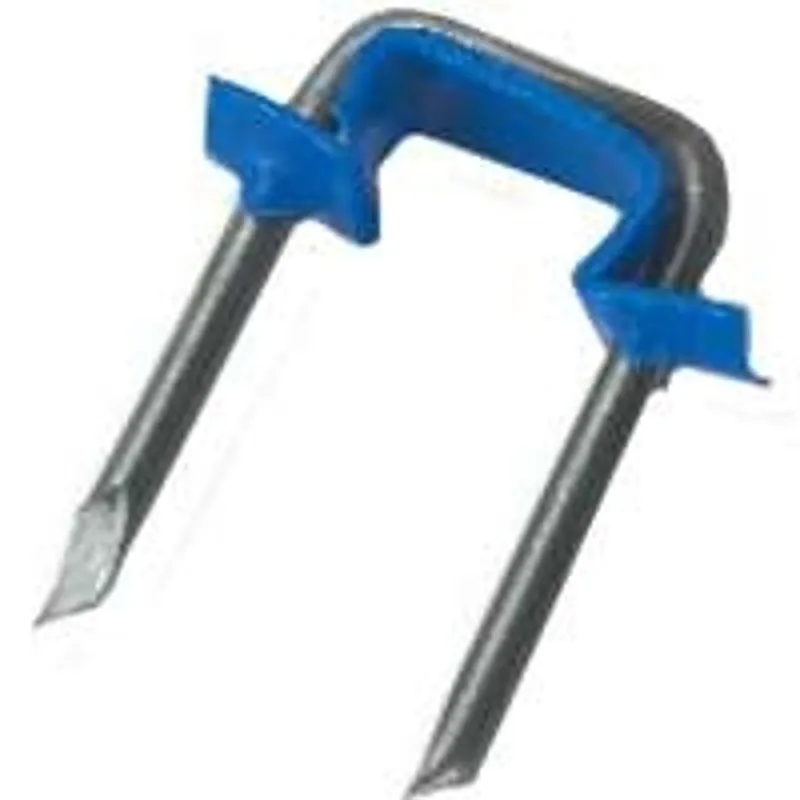 Gardner Bender MSI-50B Metal Staple, 1/2 in W Crown, Polyethylene, Graphite, 50/BAG :PK 50: QUANTITY: 1