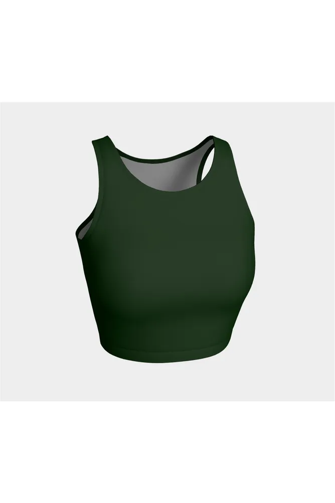 Go Solid Green Athletic Top