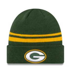 Green Bay Packers - One Size Cuff Knit Beanie, New Era