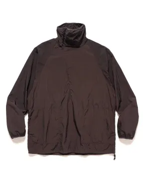 Hand Dyed Nylon Cycling Jacket Brown