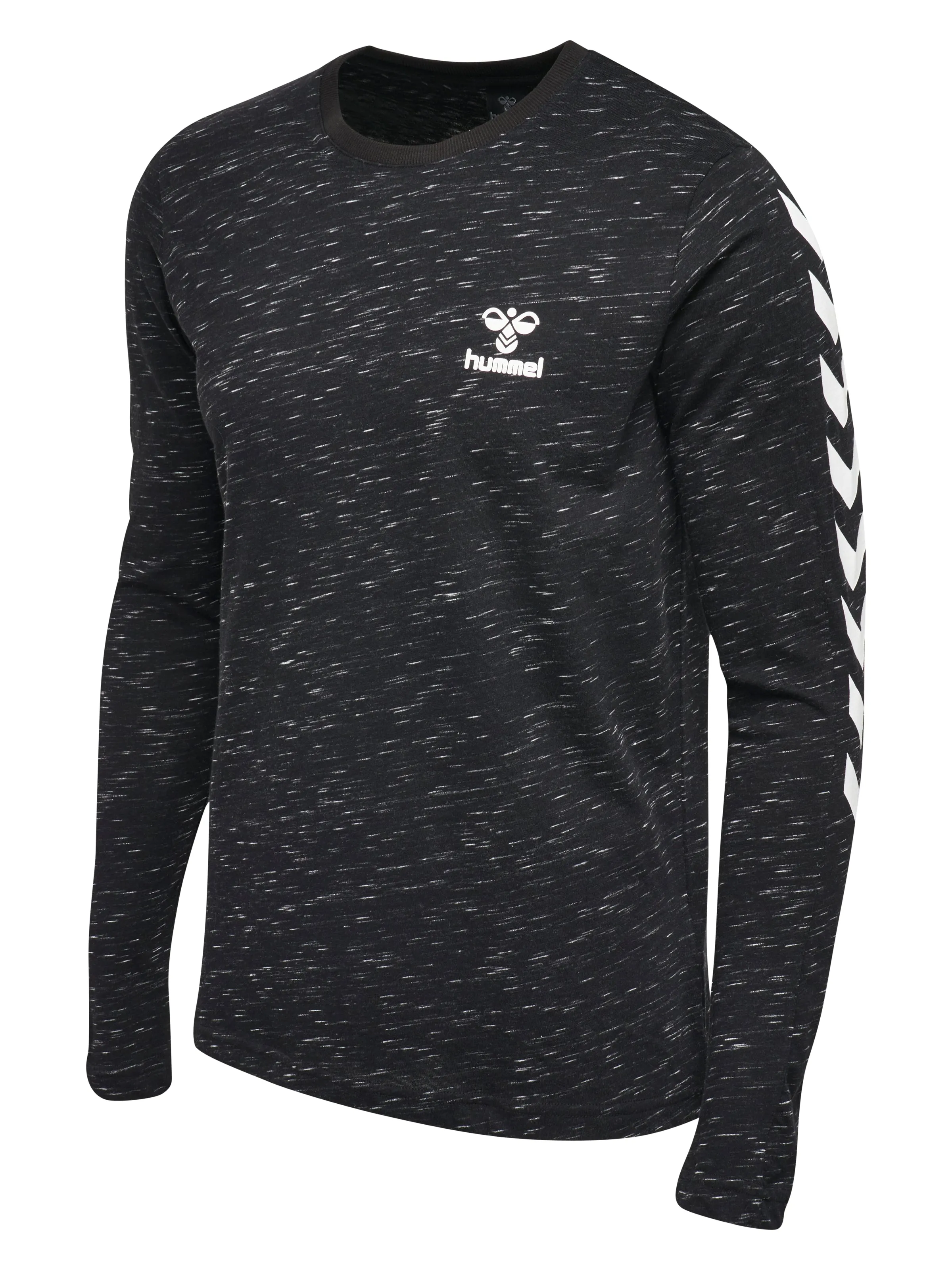 Hummel HmlGLAY Long Sleeve Tee - Heather Black