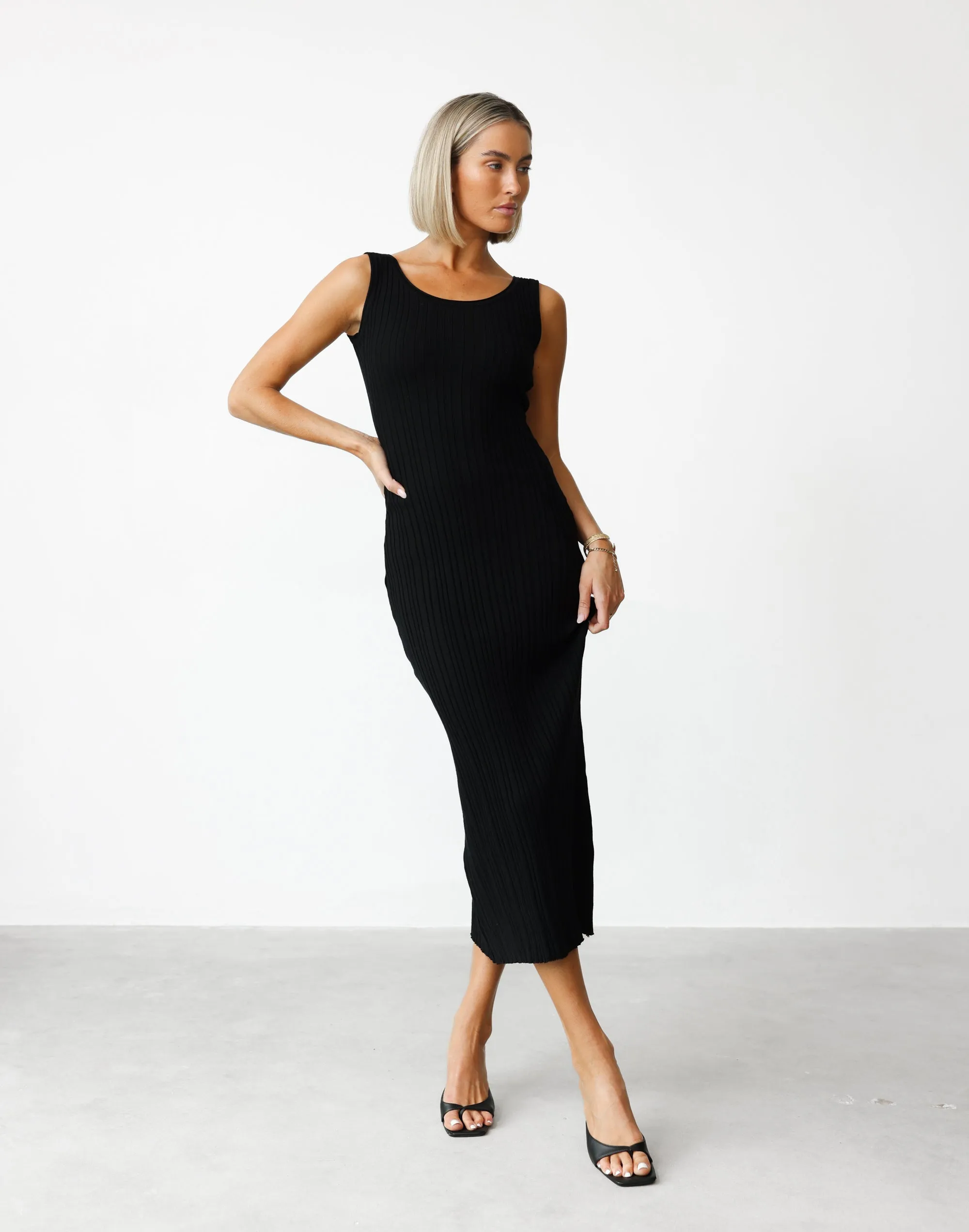 Josefina Maxi Dress (Black)