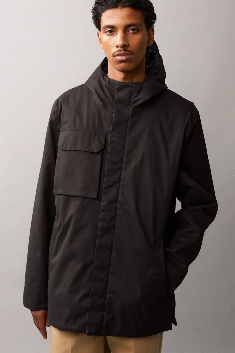 K-SEA POLY RAYON AW22 BLACK