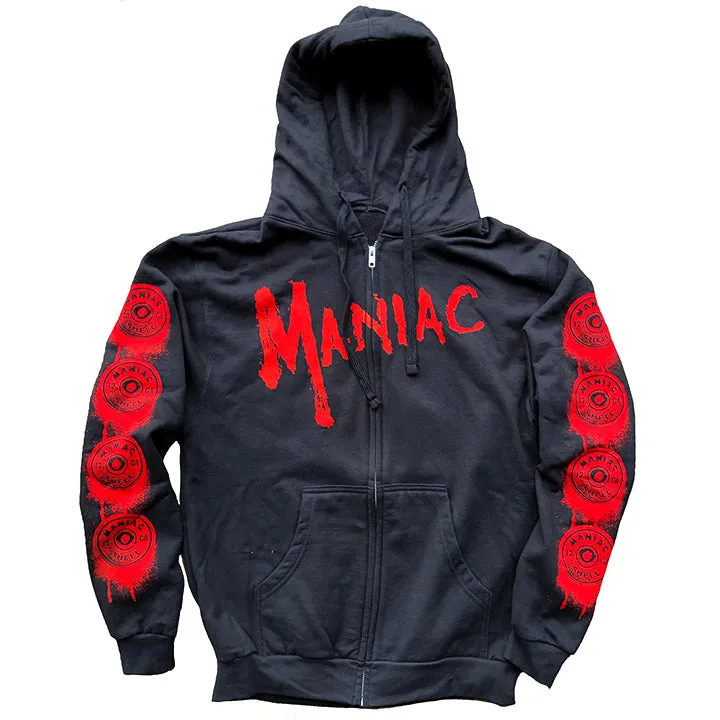 MANIAC POSTER ZIP HOODIE