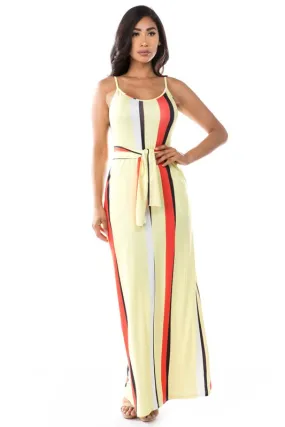 Maxi Moments- Multicolor Maxi Dress