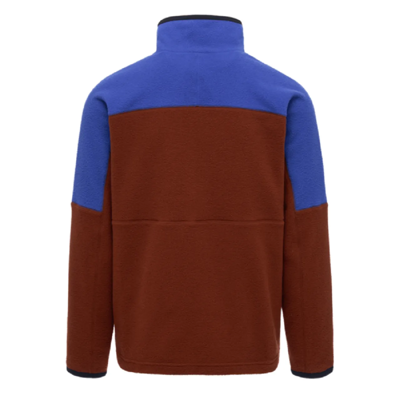 MEN'S ABRAZO 1/2 ZIP FLEECE JACKET - BLUE VIOLET/WINE