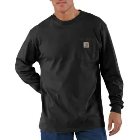 Men's Carhartt Loose Fit Heavy Weight Long Sleeve Pocket T-Shirt - K126