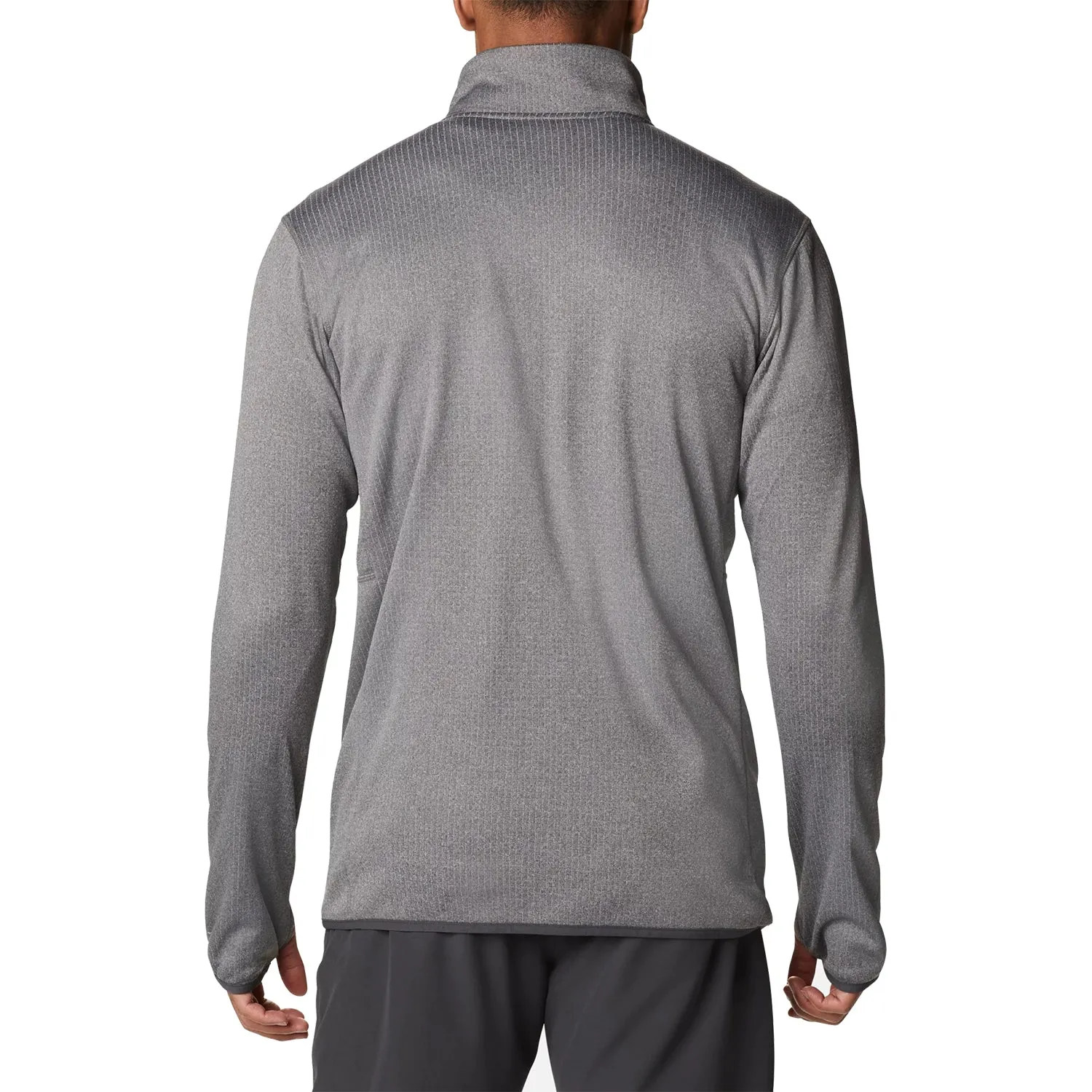 Men's Columbia Park View Full Zip Fleece Jacket City Grey Heather