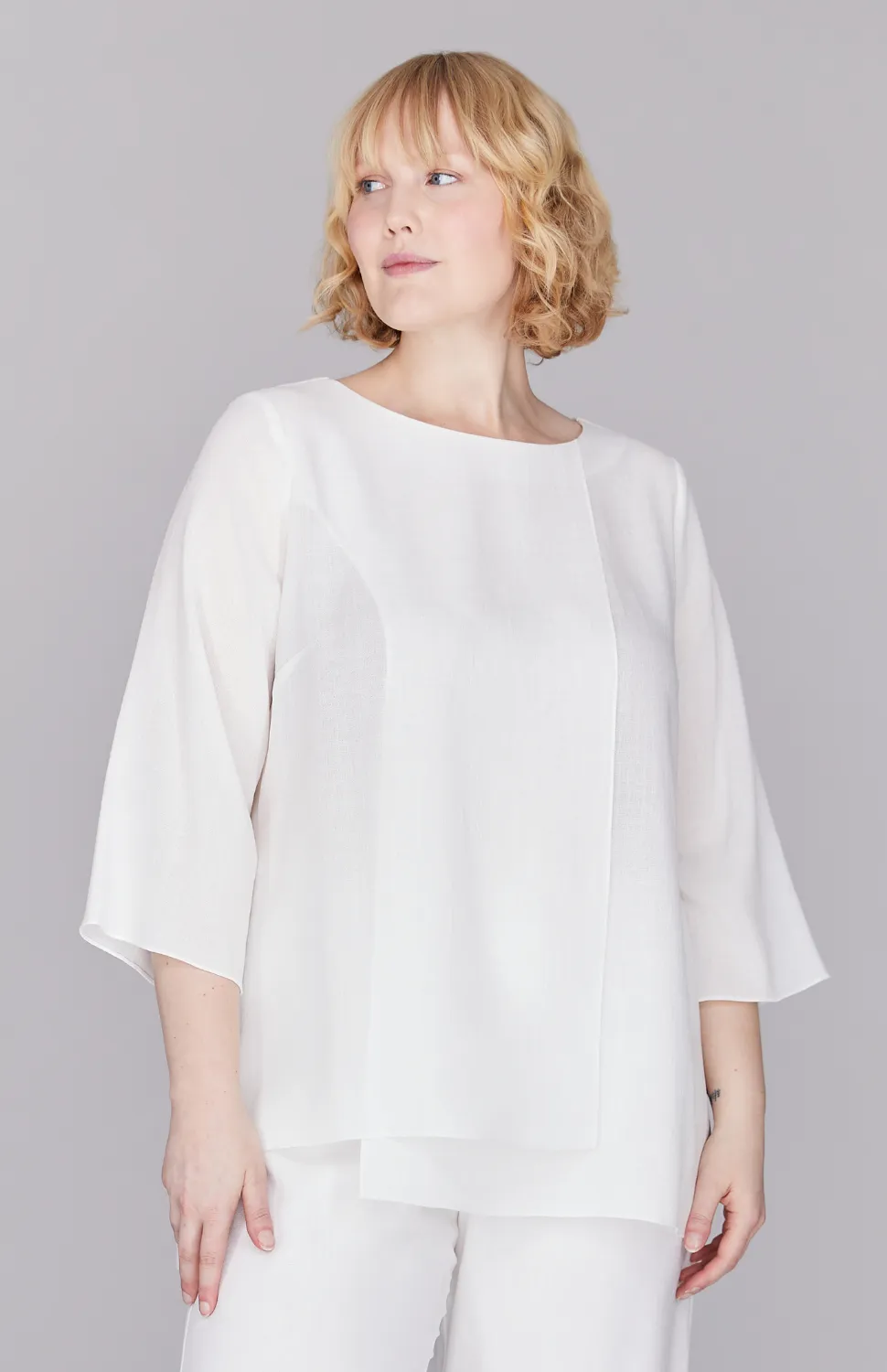 Microlinen Double Layer Tunic