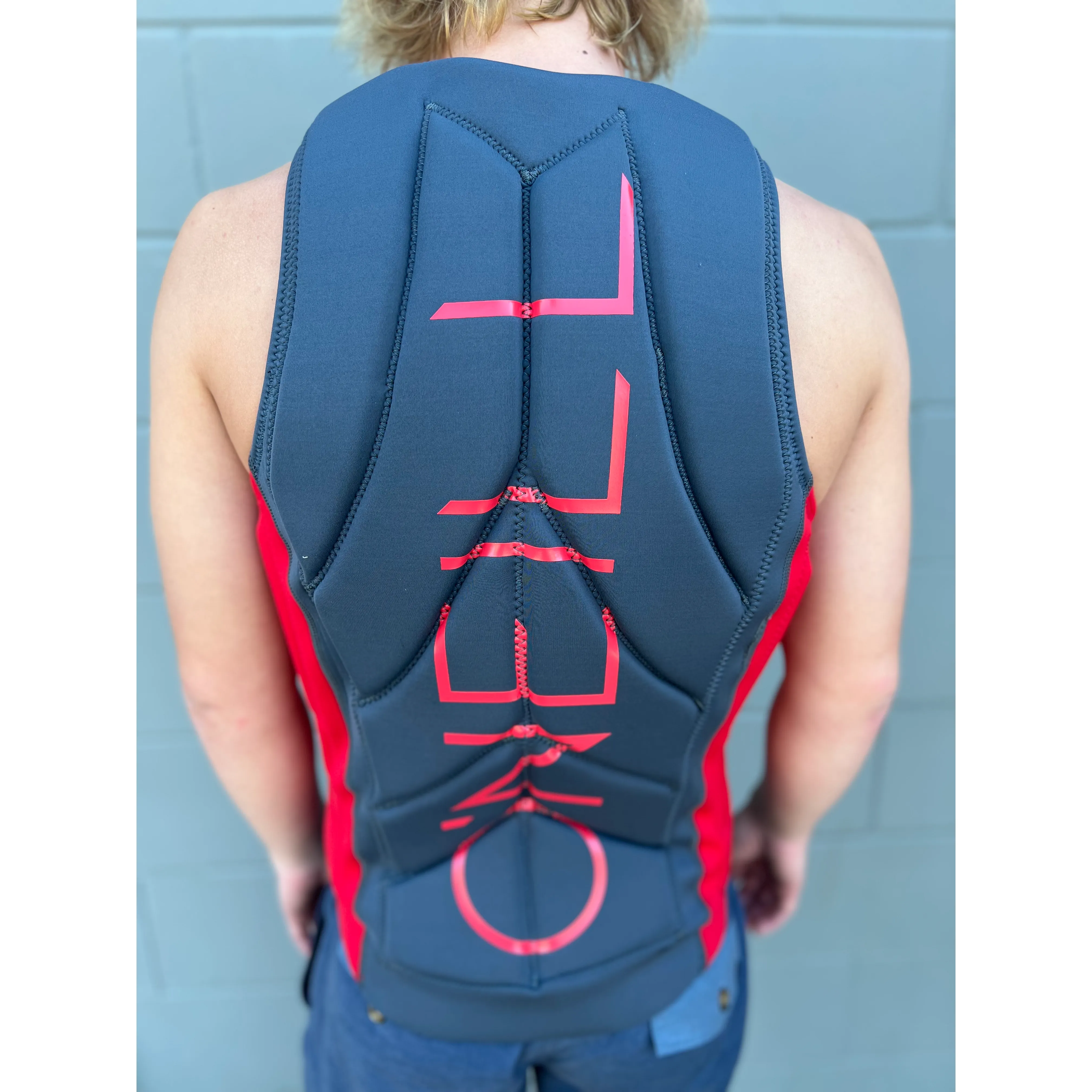 ONeill Slasher Comp Vest Graphite/Red