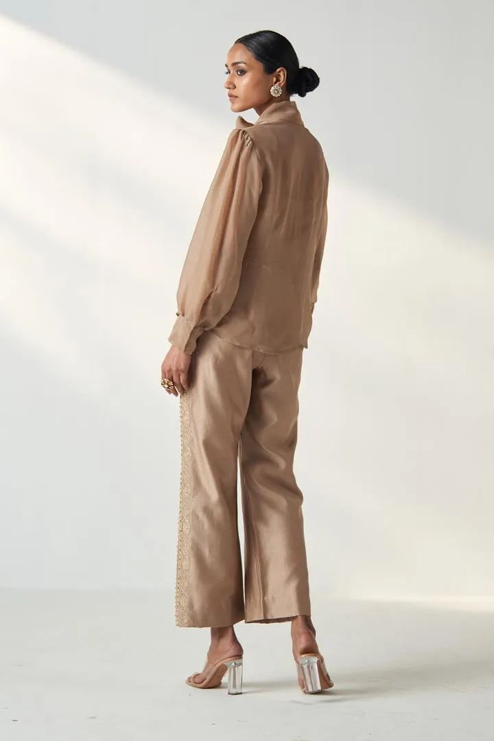 PADMA FAWN SHIRT PANT SET