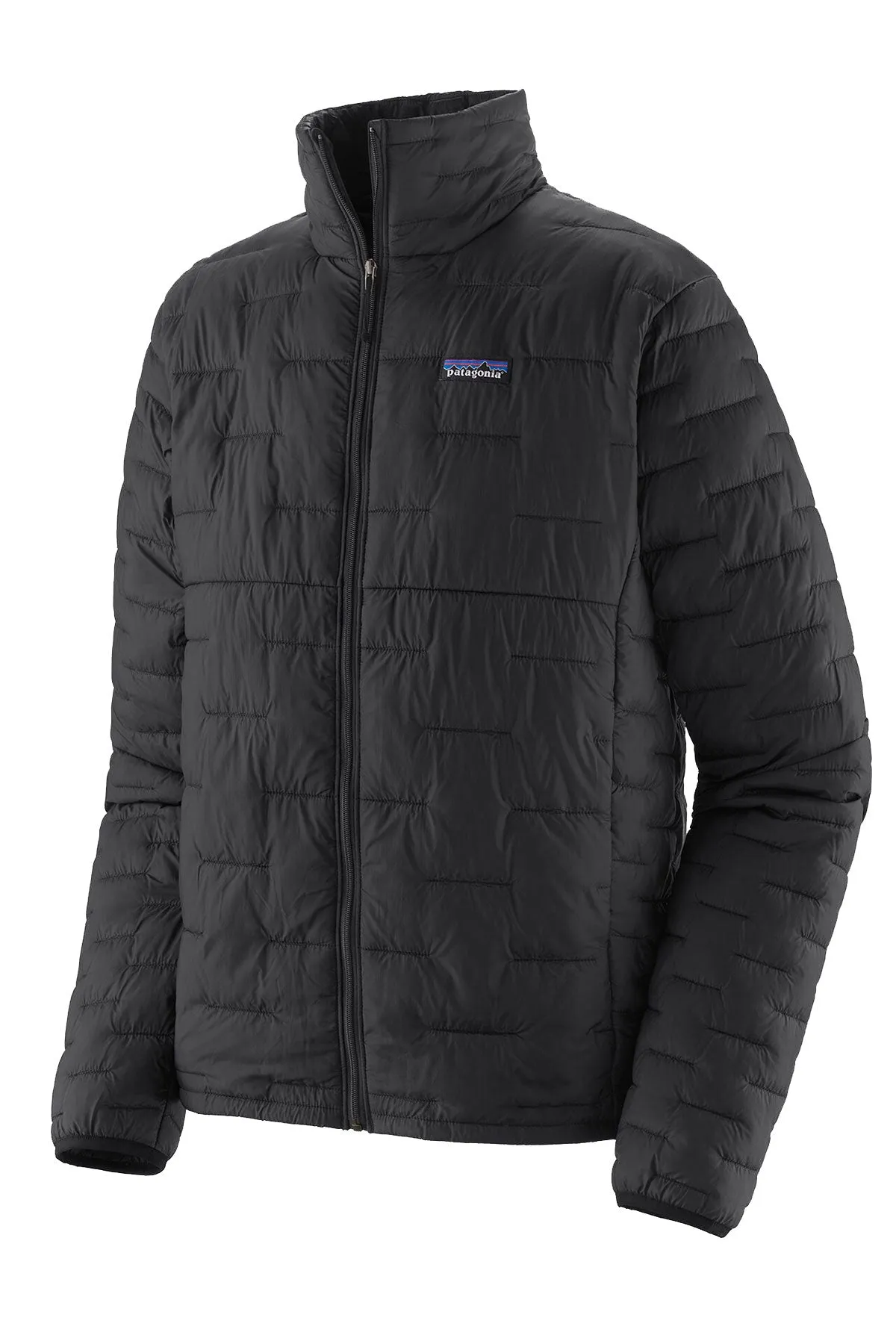 Patagonia Mens Micro Puff Jacket, Black [Trademark Camping]