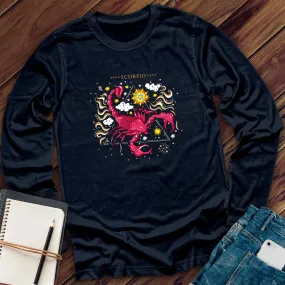 Pink Scorpio Long Sleeve