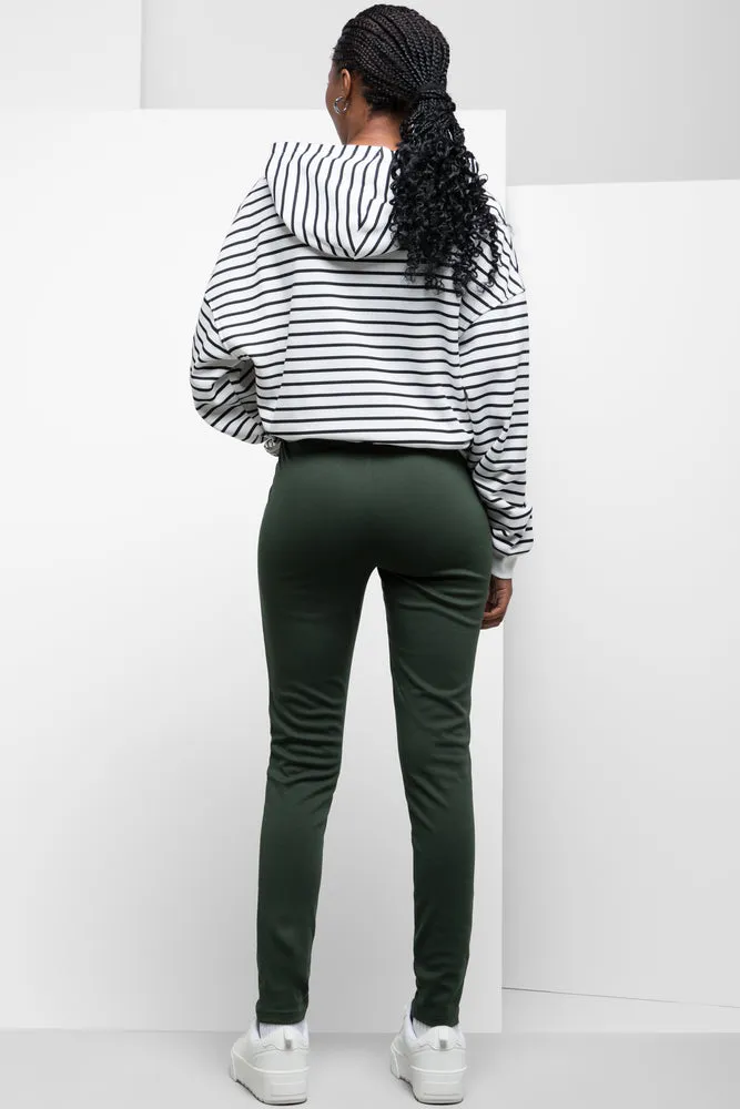 Pull On Pants Dark Green