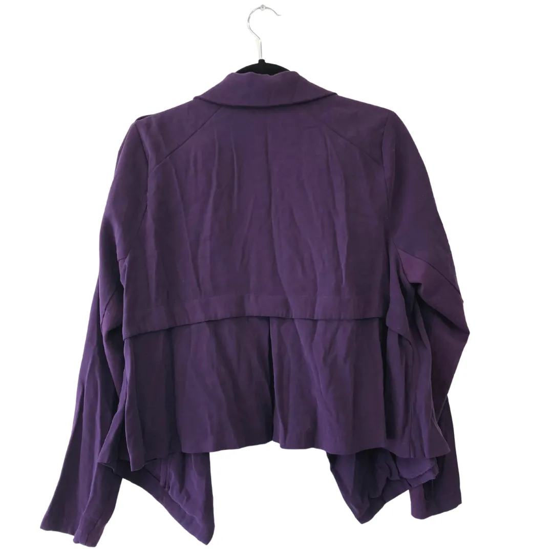 purple jacket - torrid 0