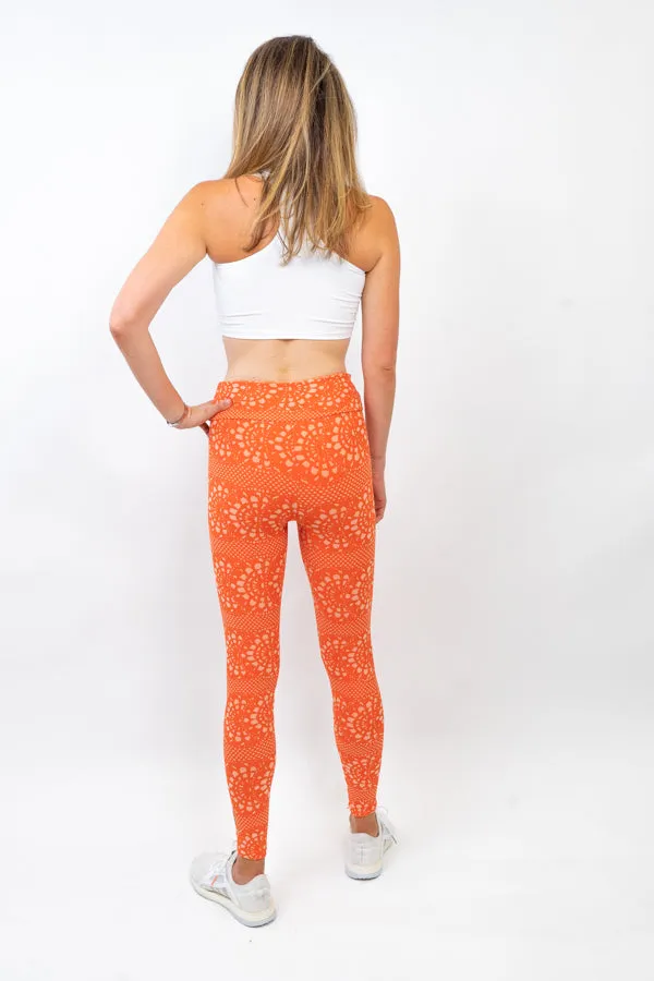 Riviera Legging- Orange