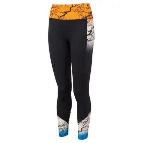 Ronhill Life Satori Tight (Womens) - Blk/MangoEtherealFade