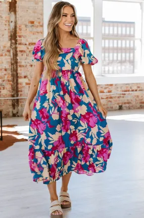 SALE - Weaver Floral Maxi Dress | Size Small