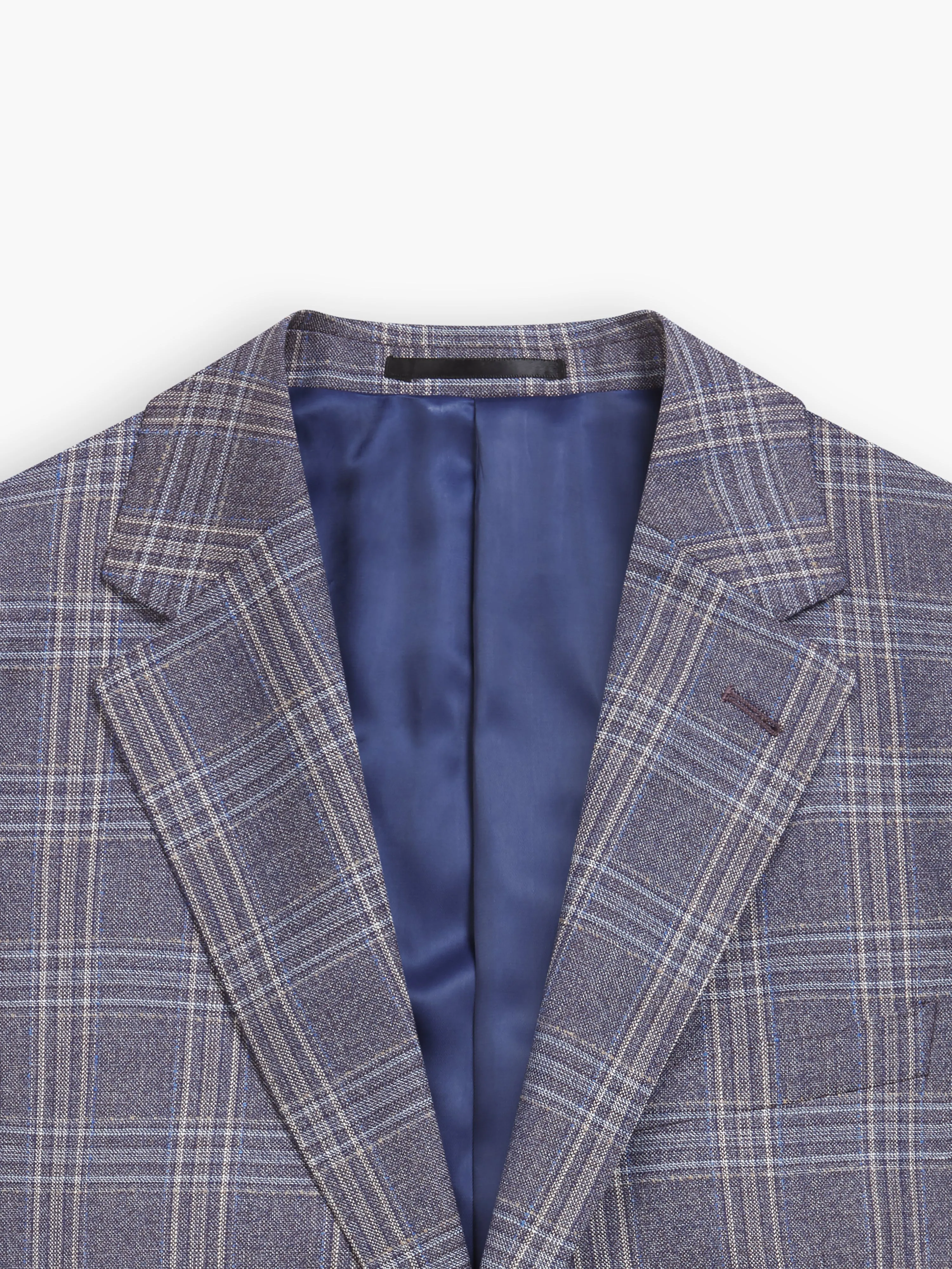 Sandringham Infinity Slim Fit Melange Check Jacket