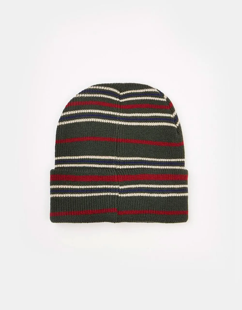 Santa Cruz Screaming Mini Hand Stripe Beanie - Sage Stripe