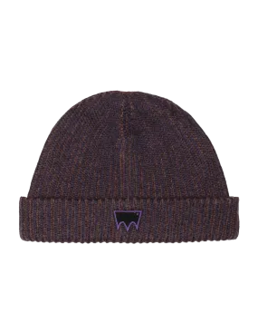 Skate Beanie in Dark Purple