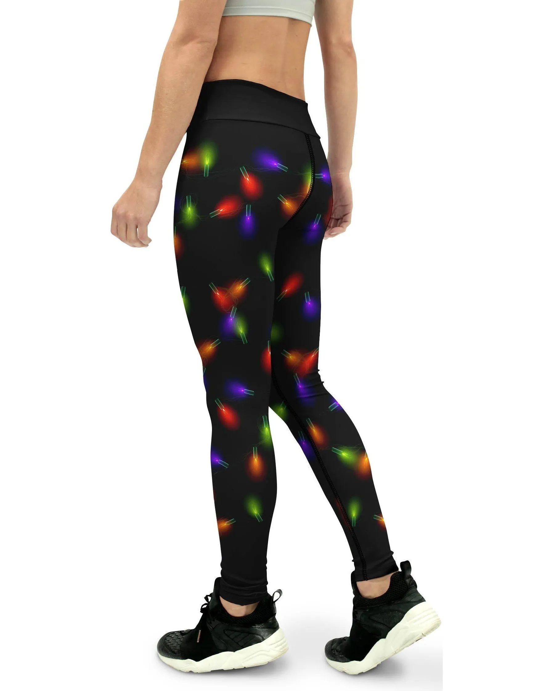 Small Christmas Lights Yoga Pants