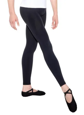 So Danca - Men's Ankle Length Ballet Tights - Adult (D-301ME) - Black (GSO)