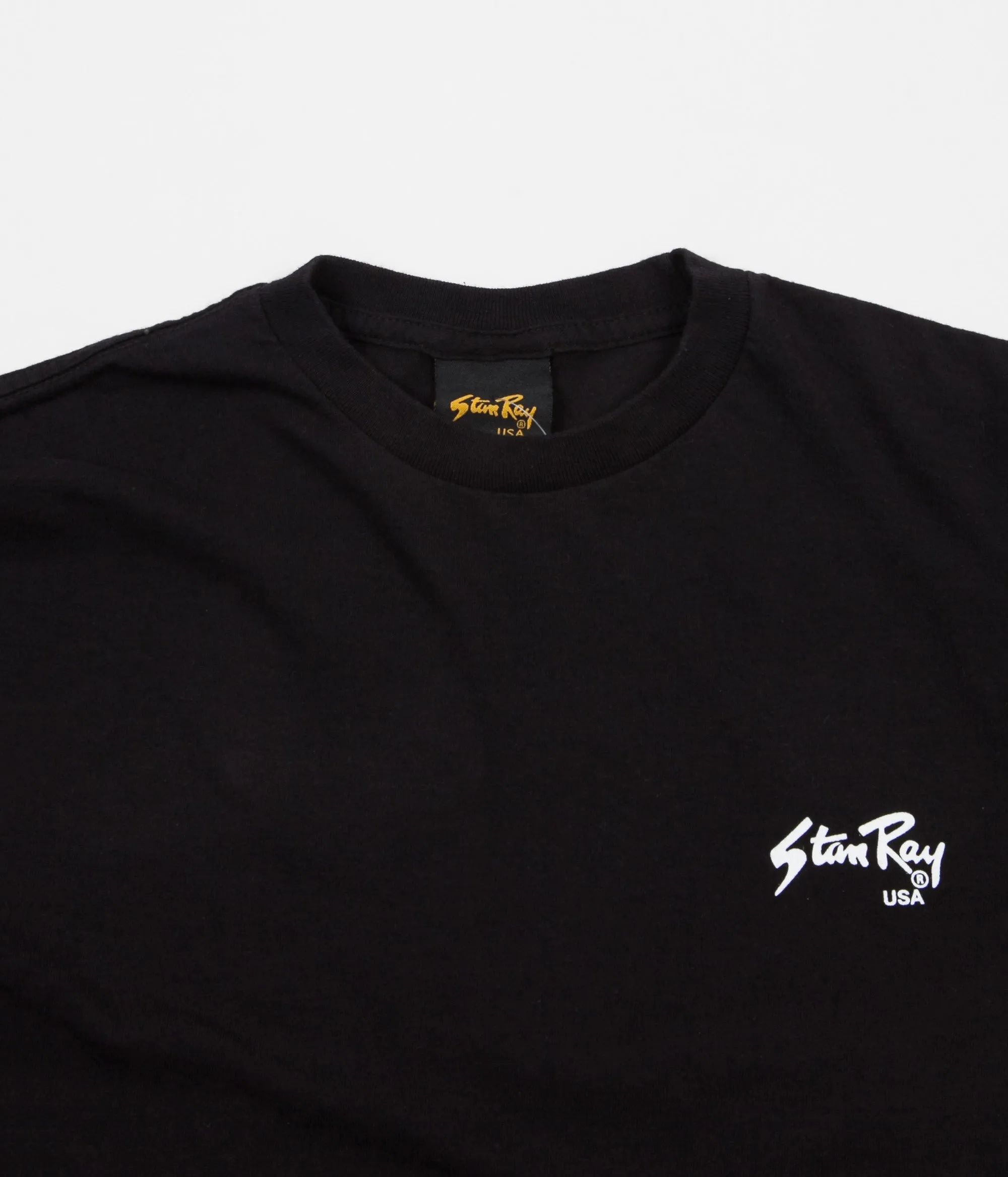 Stan Ray Stan Long Sleeve T-Shirt - Black Sun